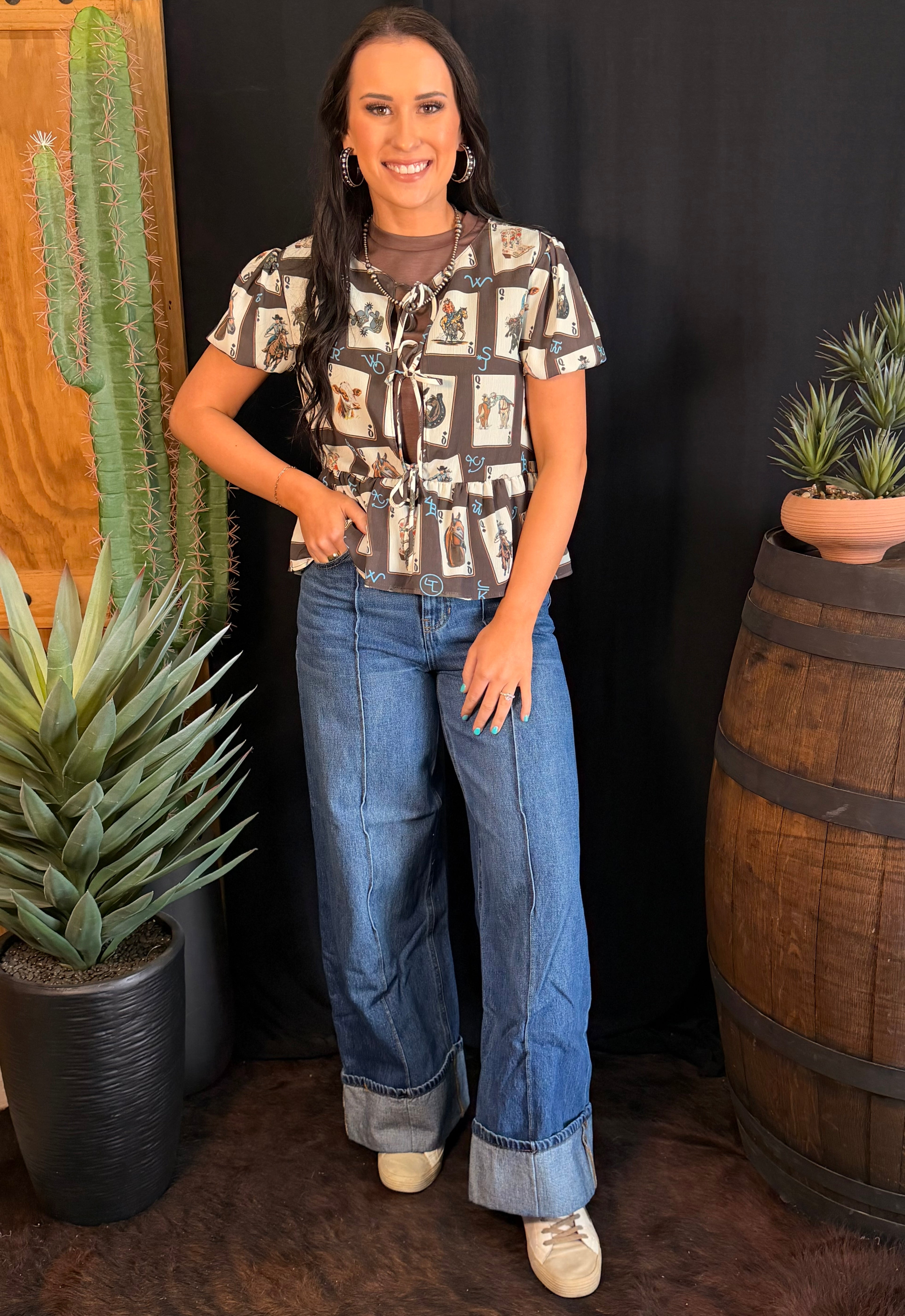 Wild Card Rodeo Top