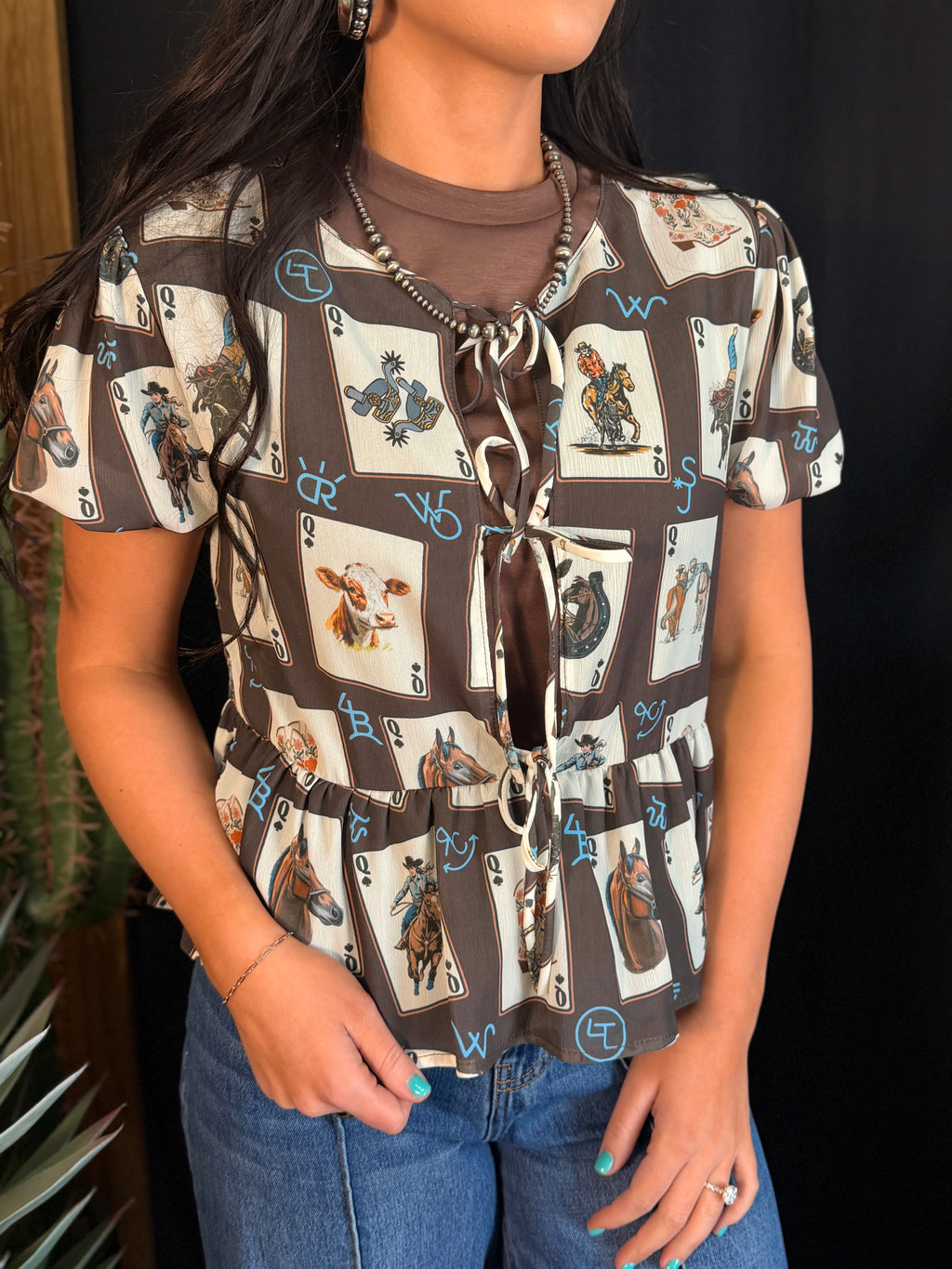 Wild Card Rodeo Top