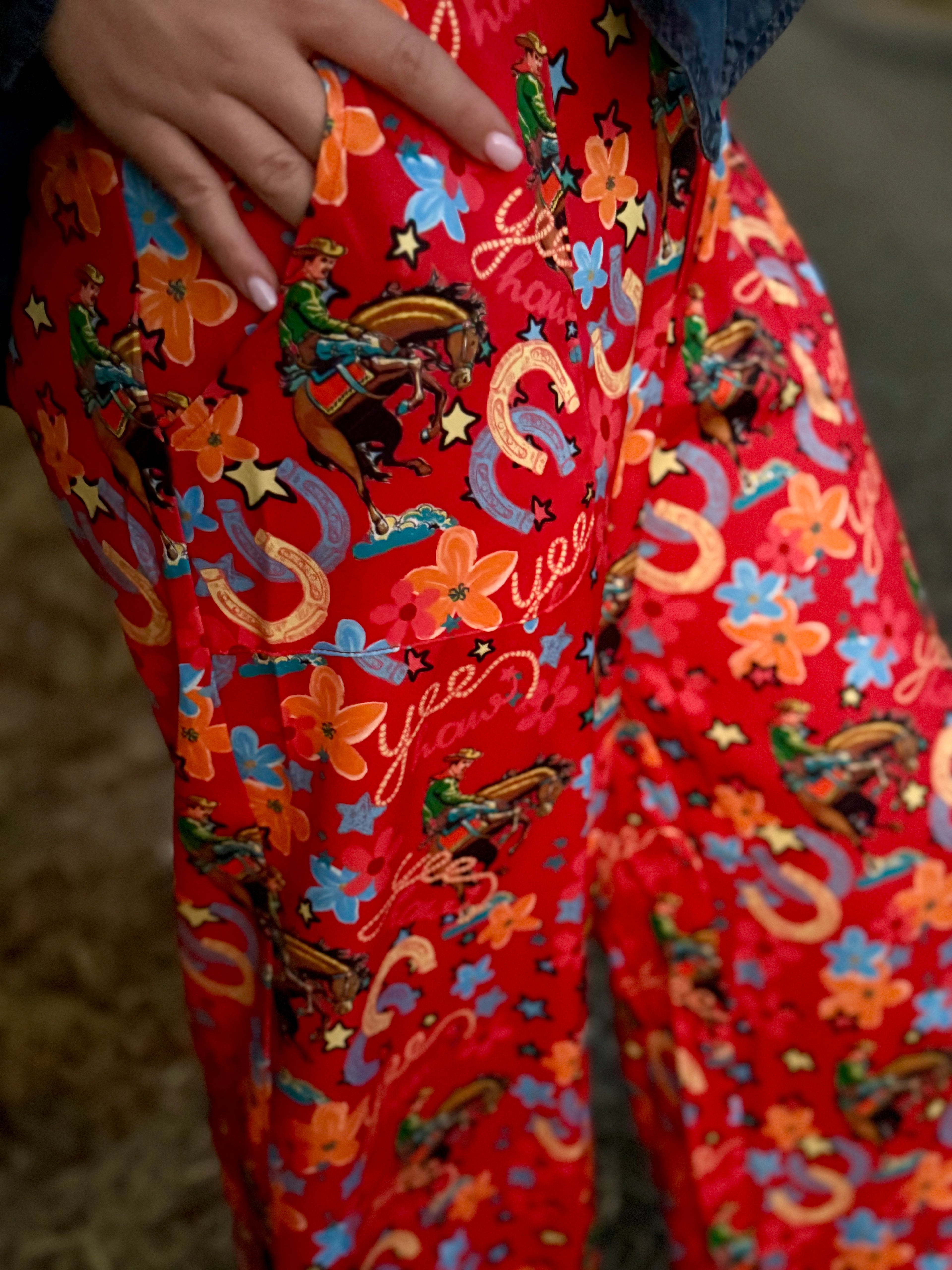 Yeehaw Cowgirl Pants