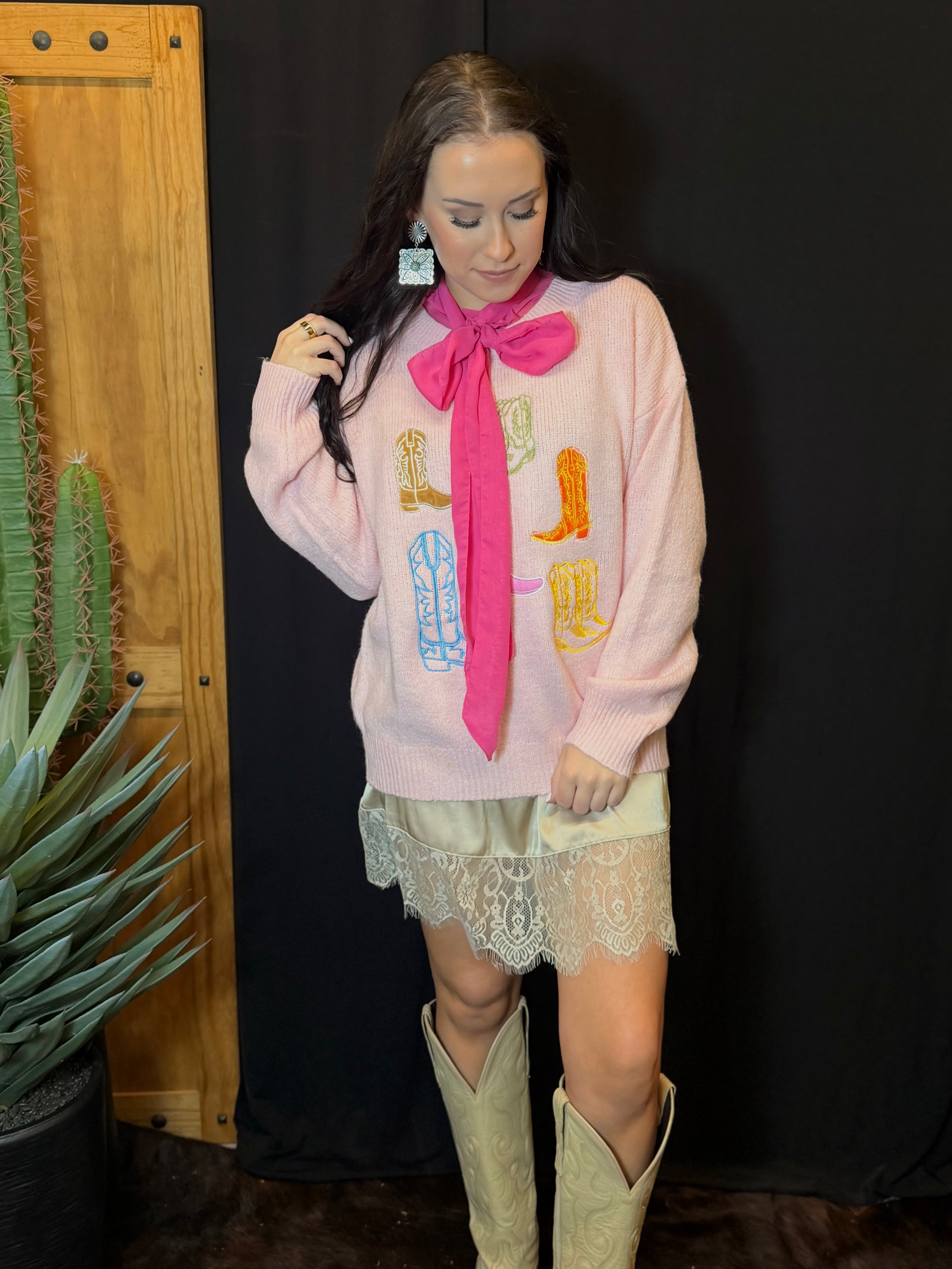 Boot Scootin Sweater