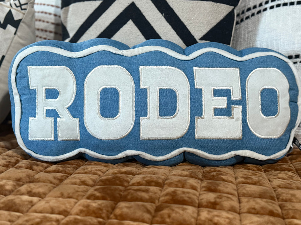 Denim Rodeo Pillow