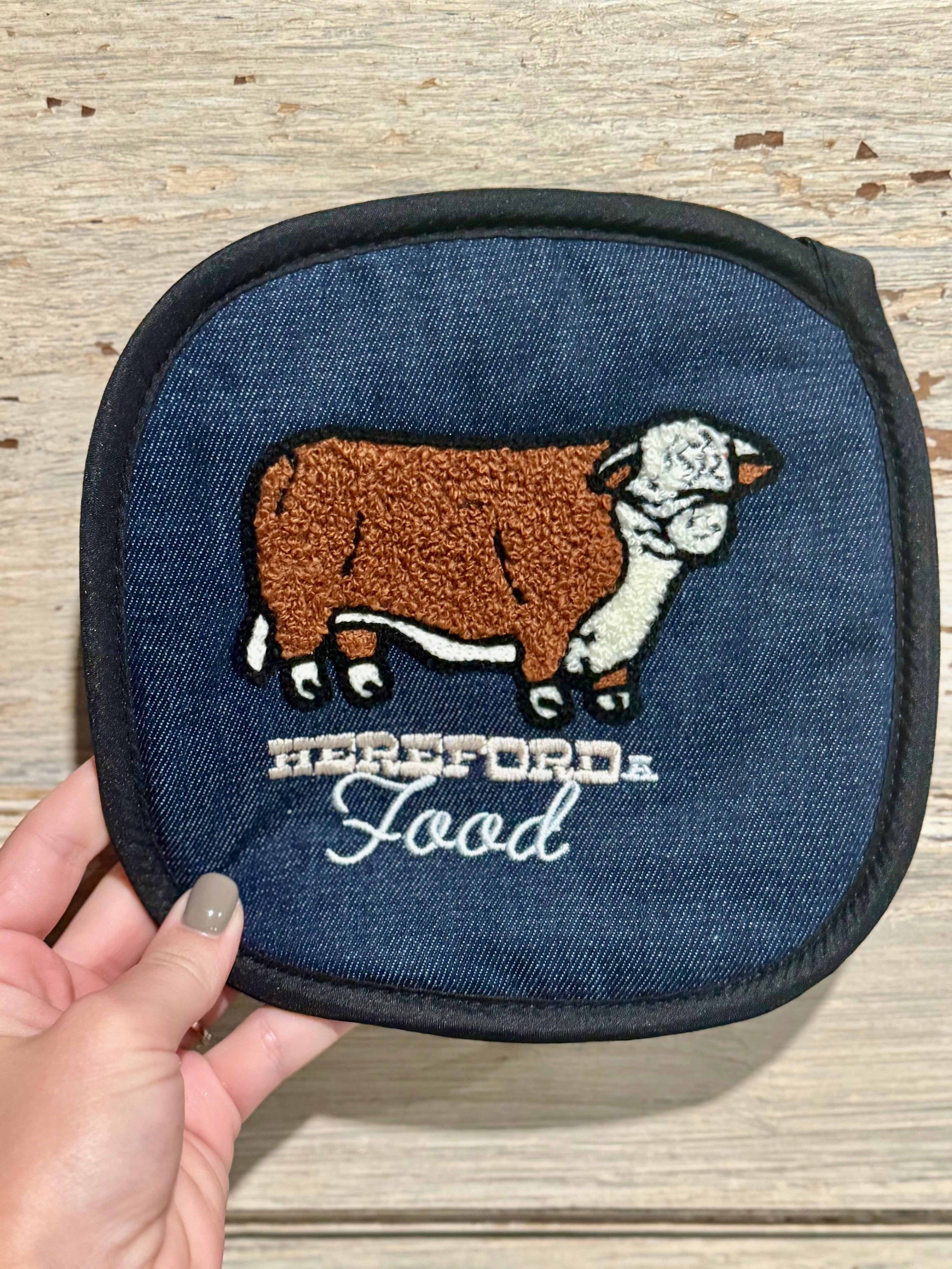 Hereford Hot Mitts & Pad Set