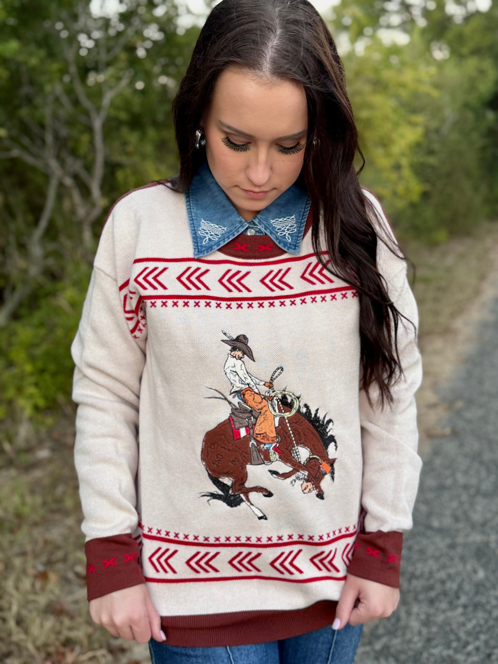 Kickin Up Dust Sweater