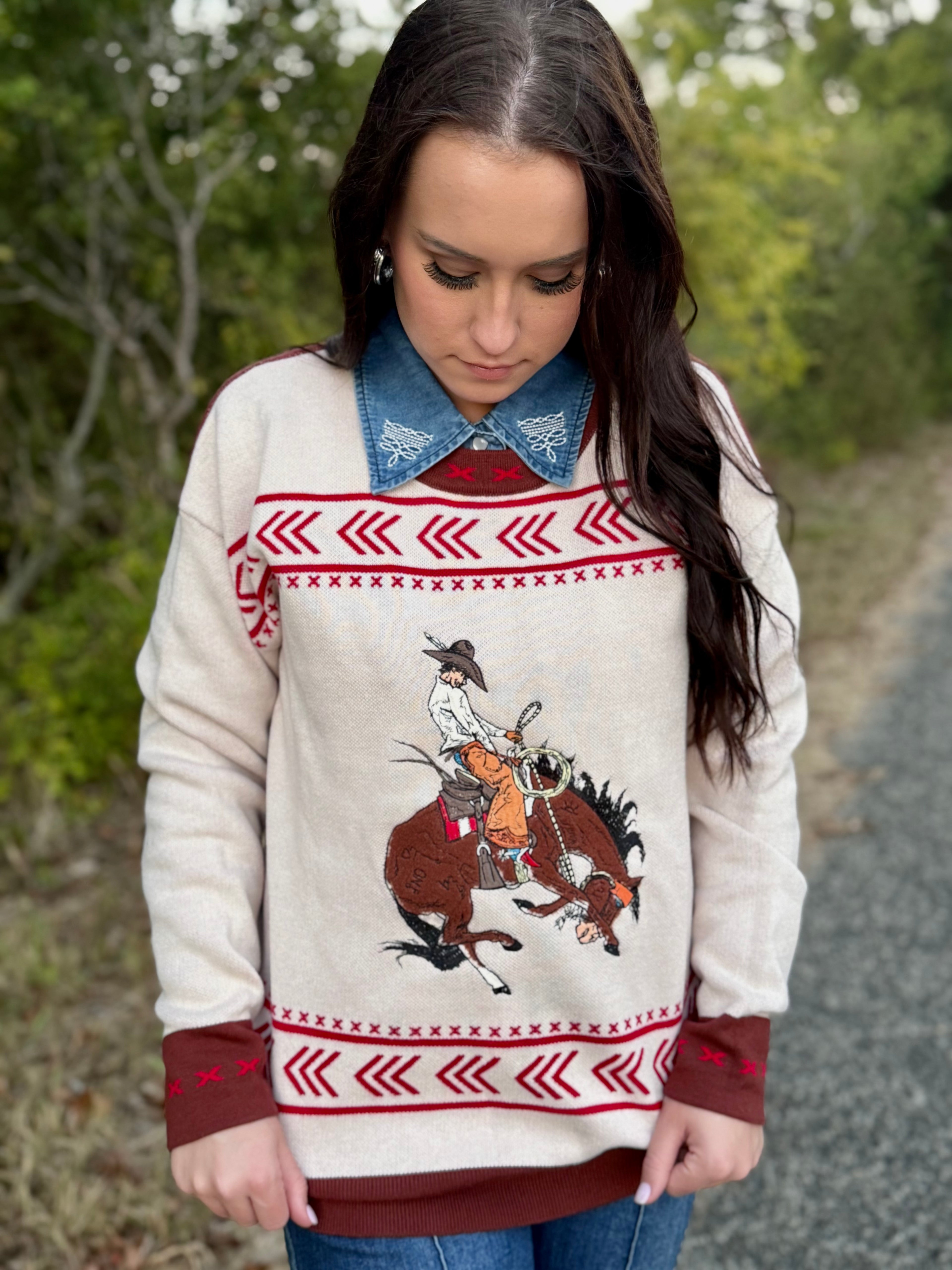 Kickin Up Dust Sweater