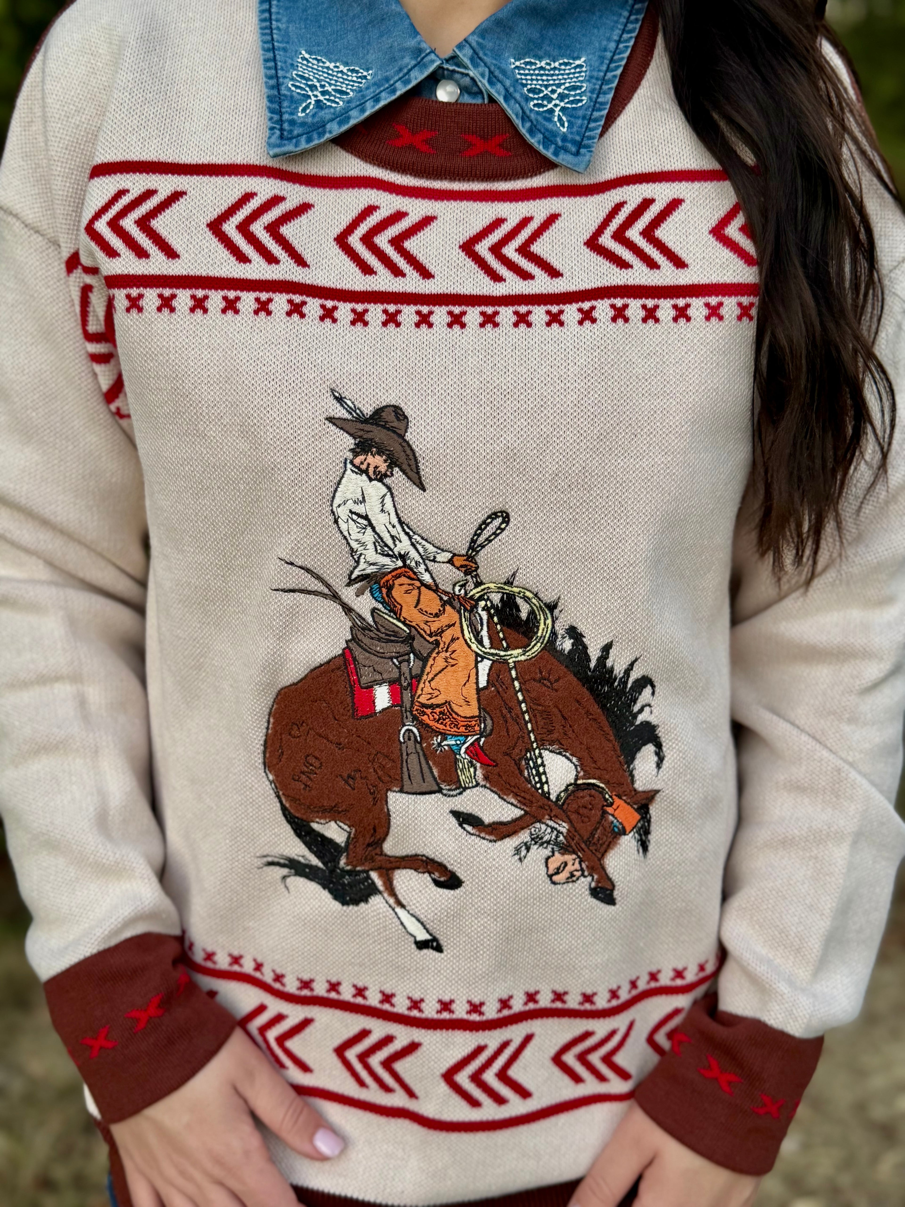 Kickin Up Dust Sweater