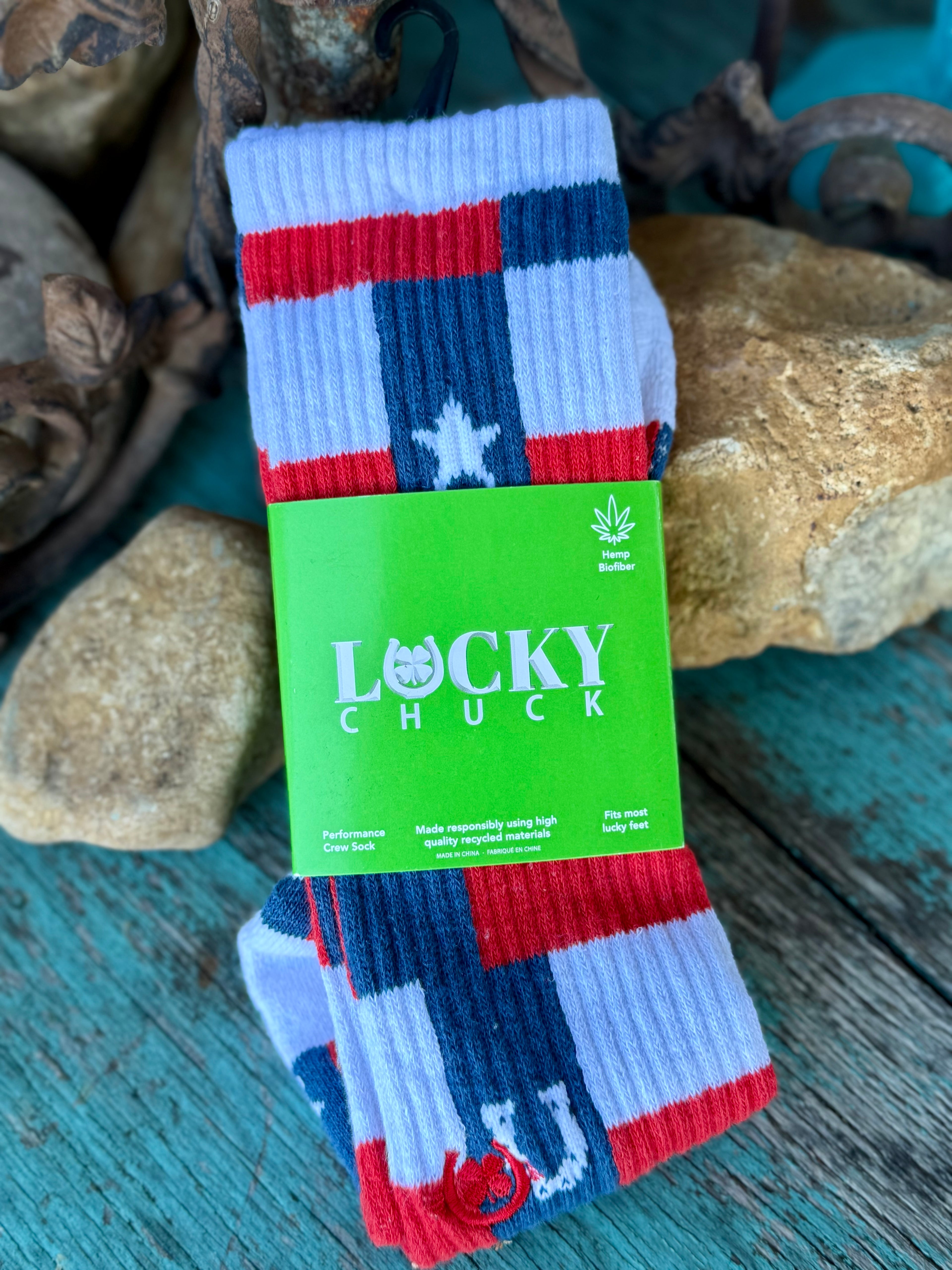 Lucky America Crew Socks