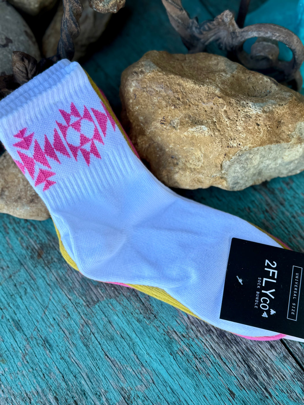 Sock Em Silly Skull Agave Adult Socks- 3 Pack