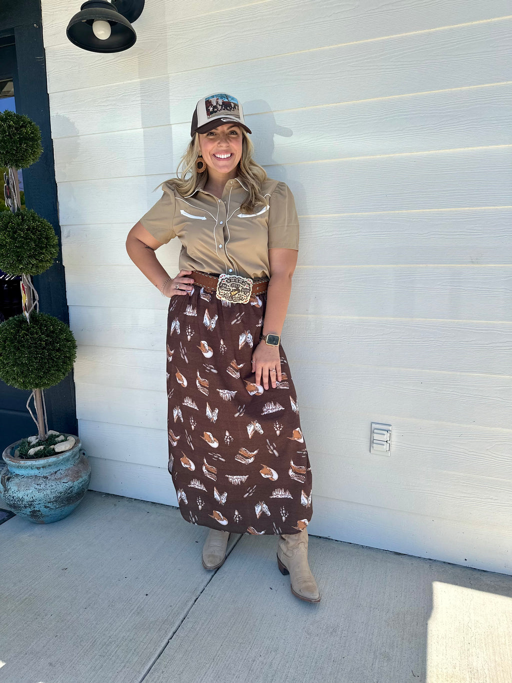 The Cowgirl Way Skirt