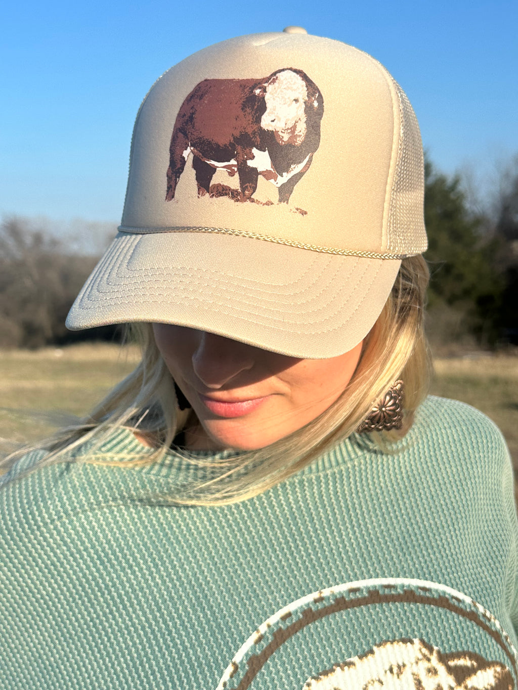 Cream Hereford Heritage Hat