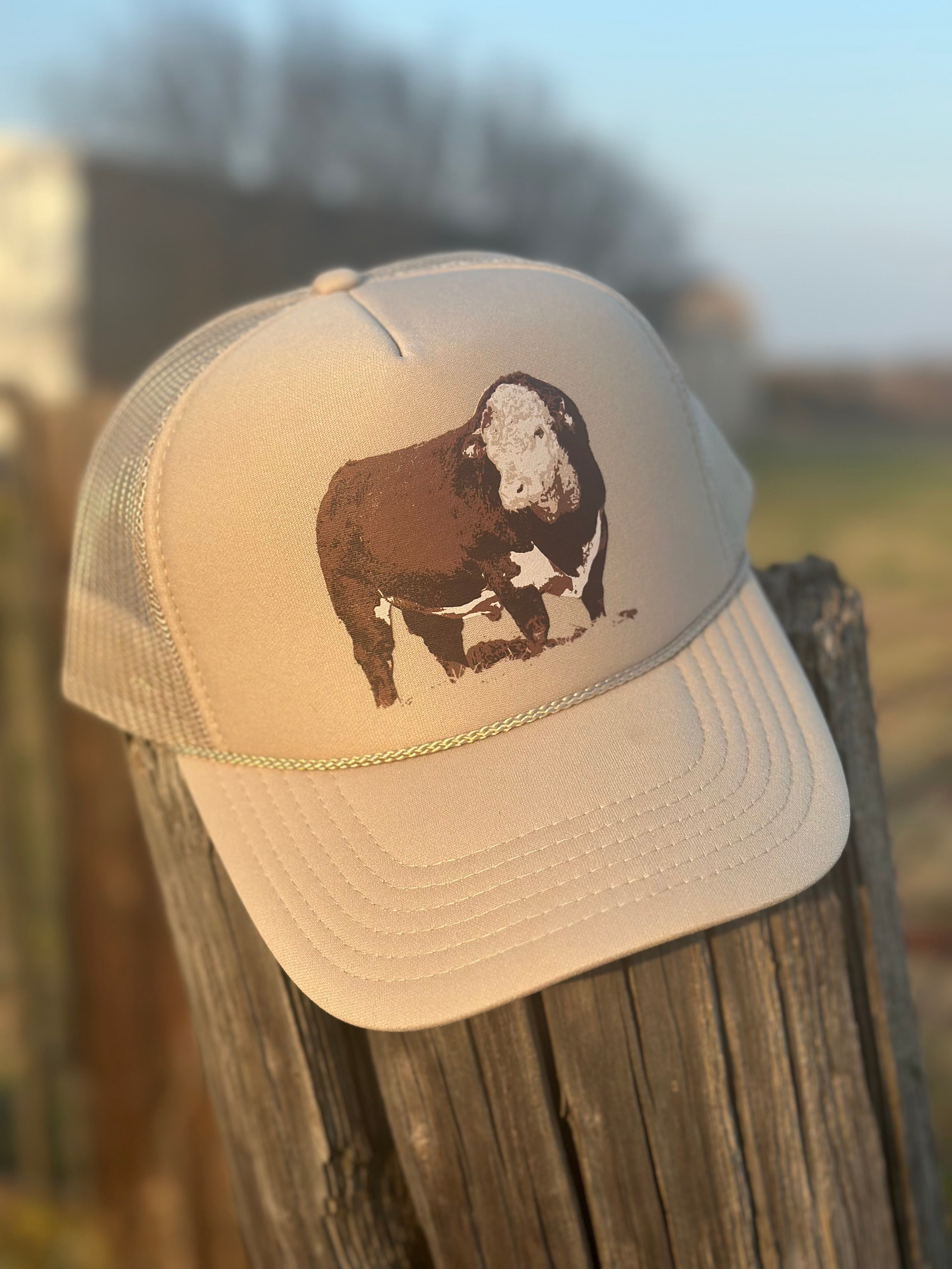 Cream Hereford Heritage Hat
