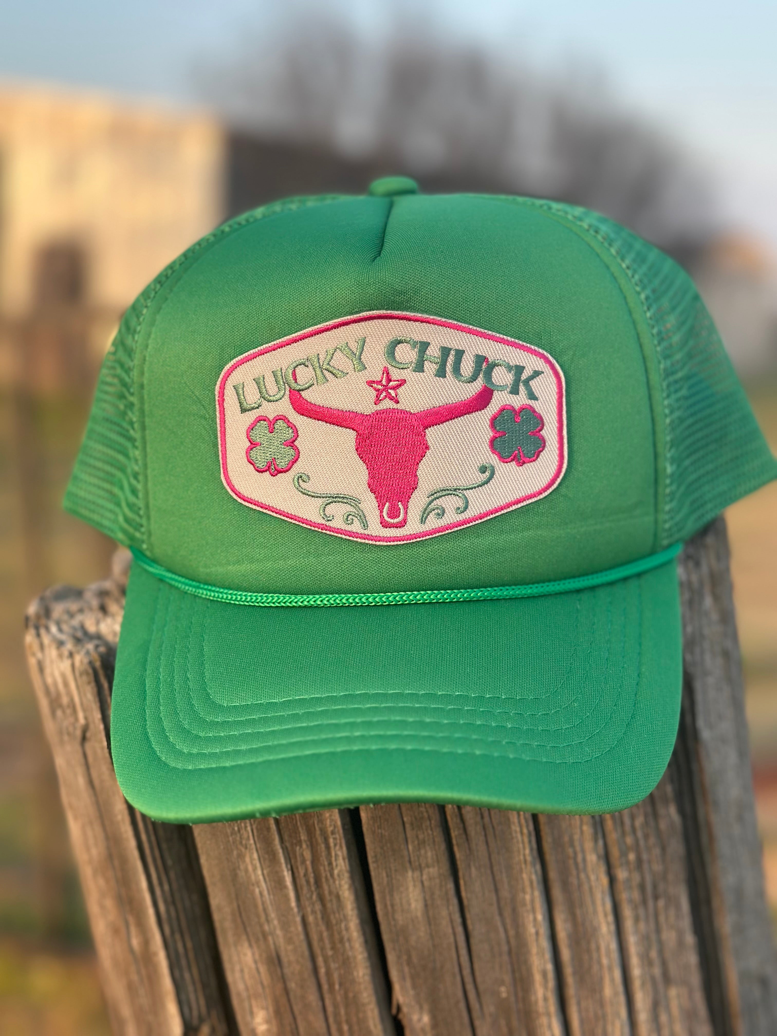 Green Lucky Chuck Hat