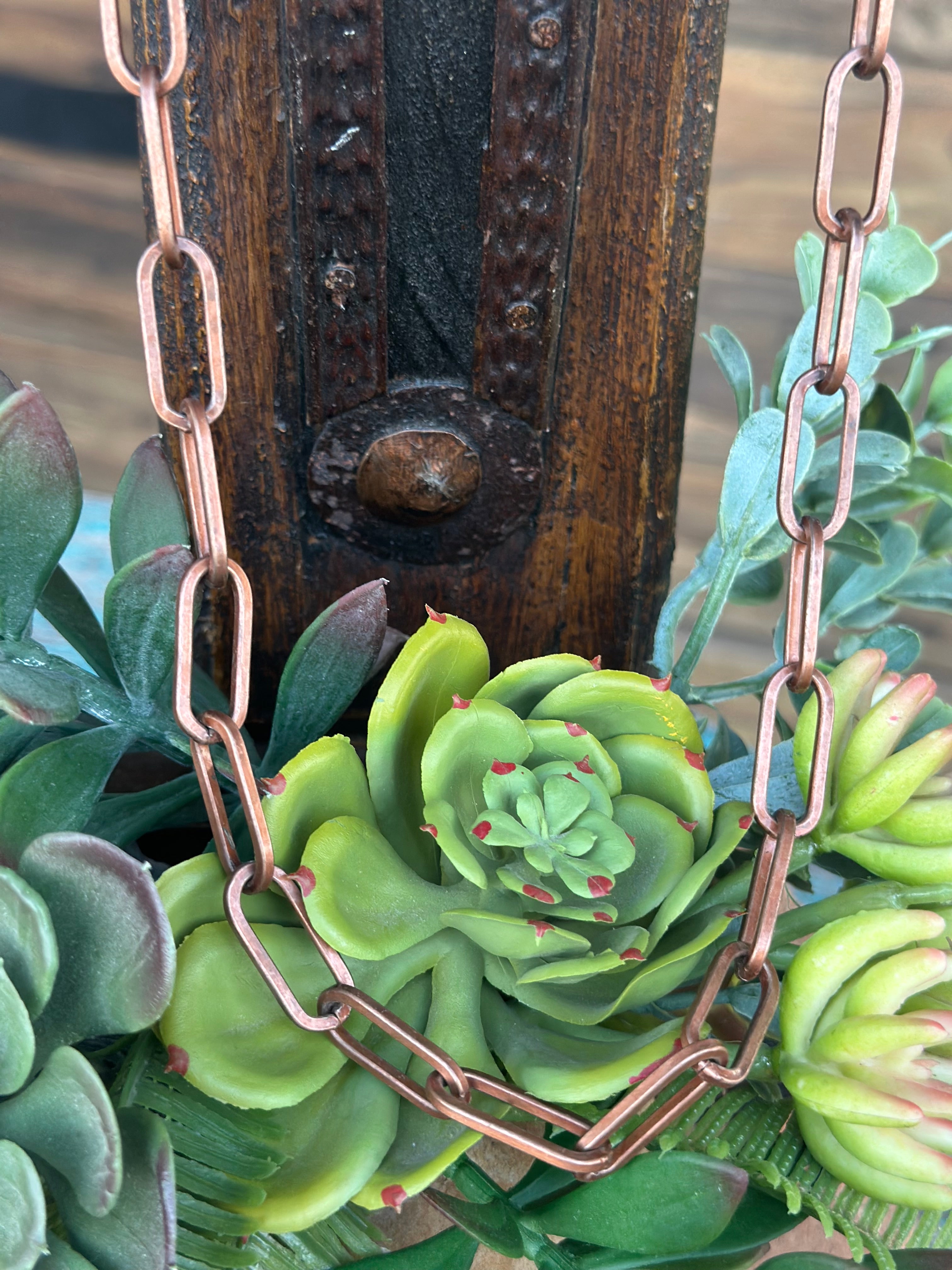 Copper Chain Necklace
