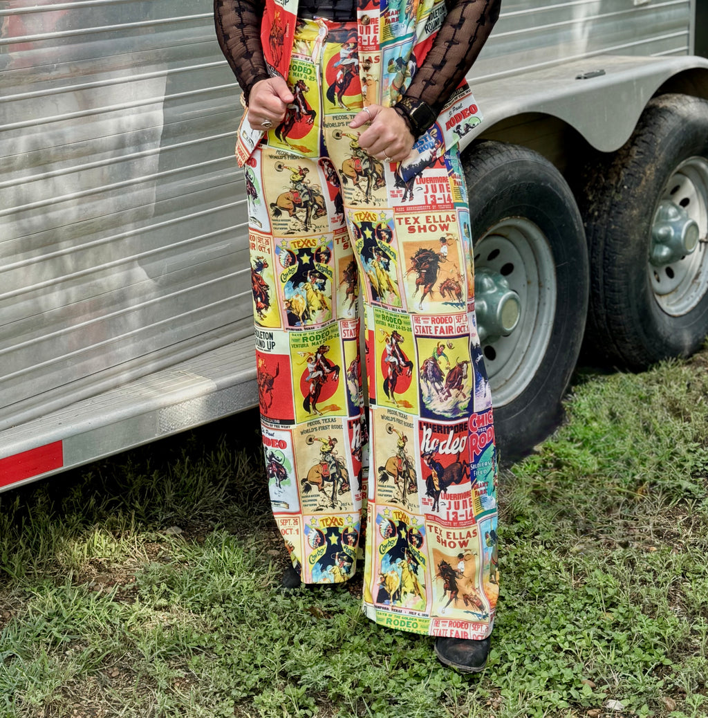 Nylon Poster Pants