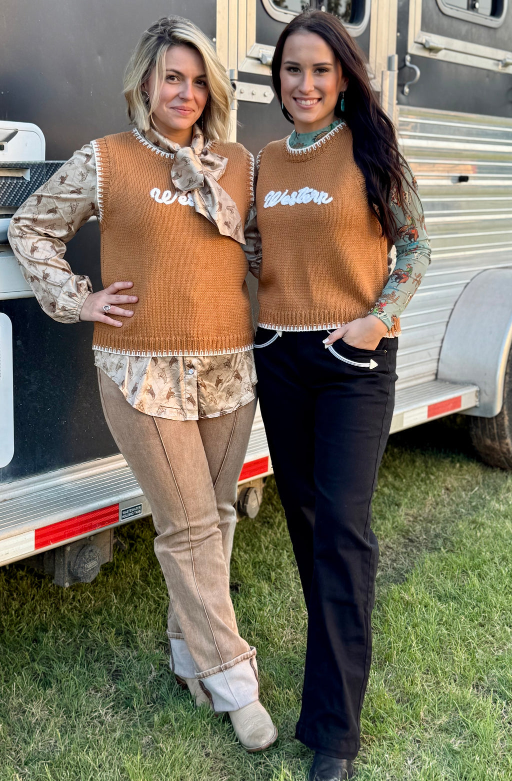 Tan Denim Line Drivers