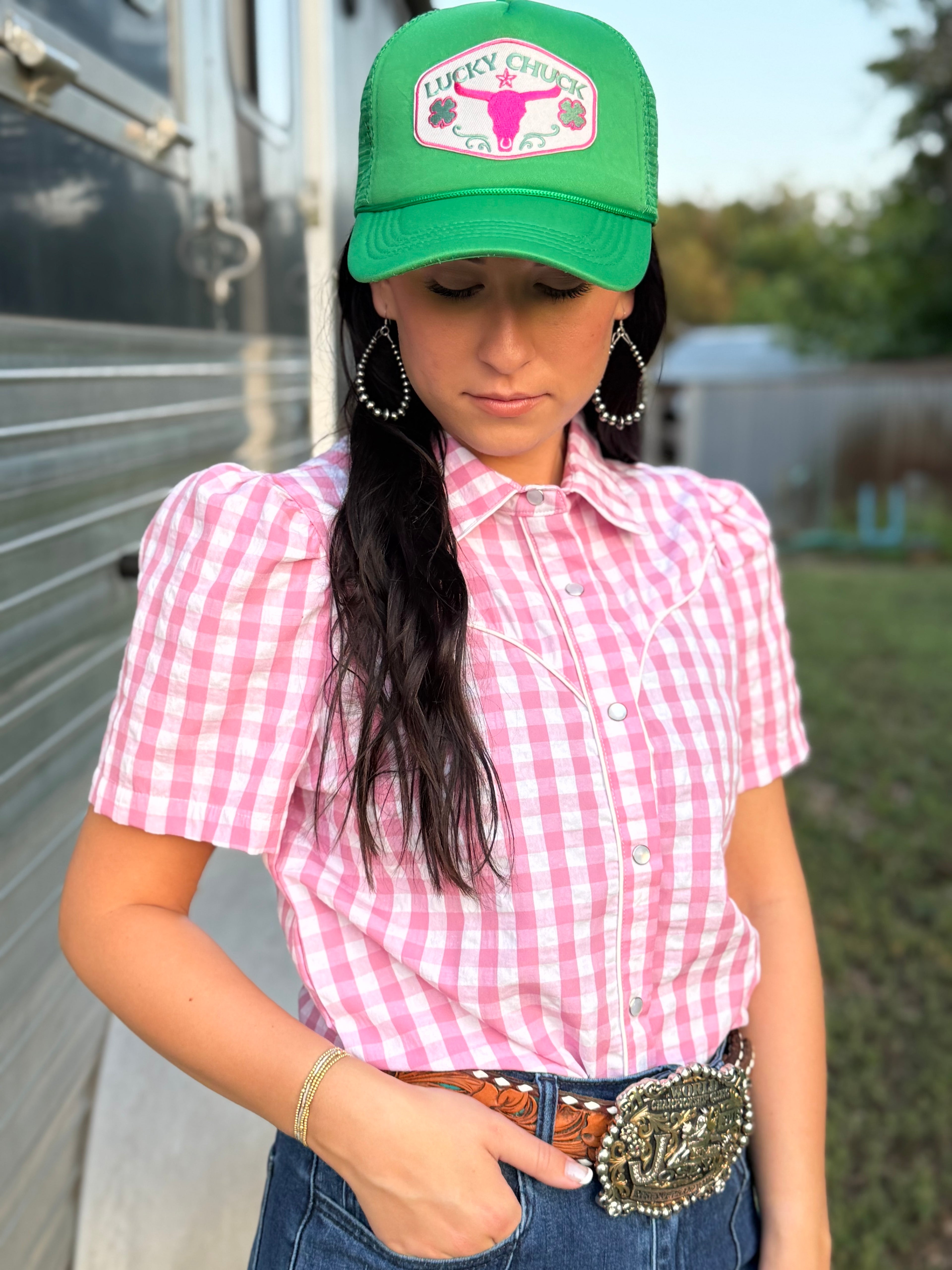 Green Lucky Chuck Hat