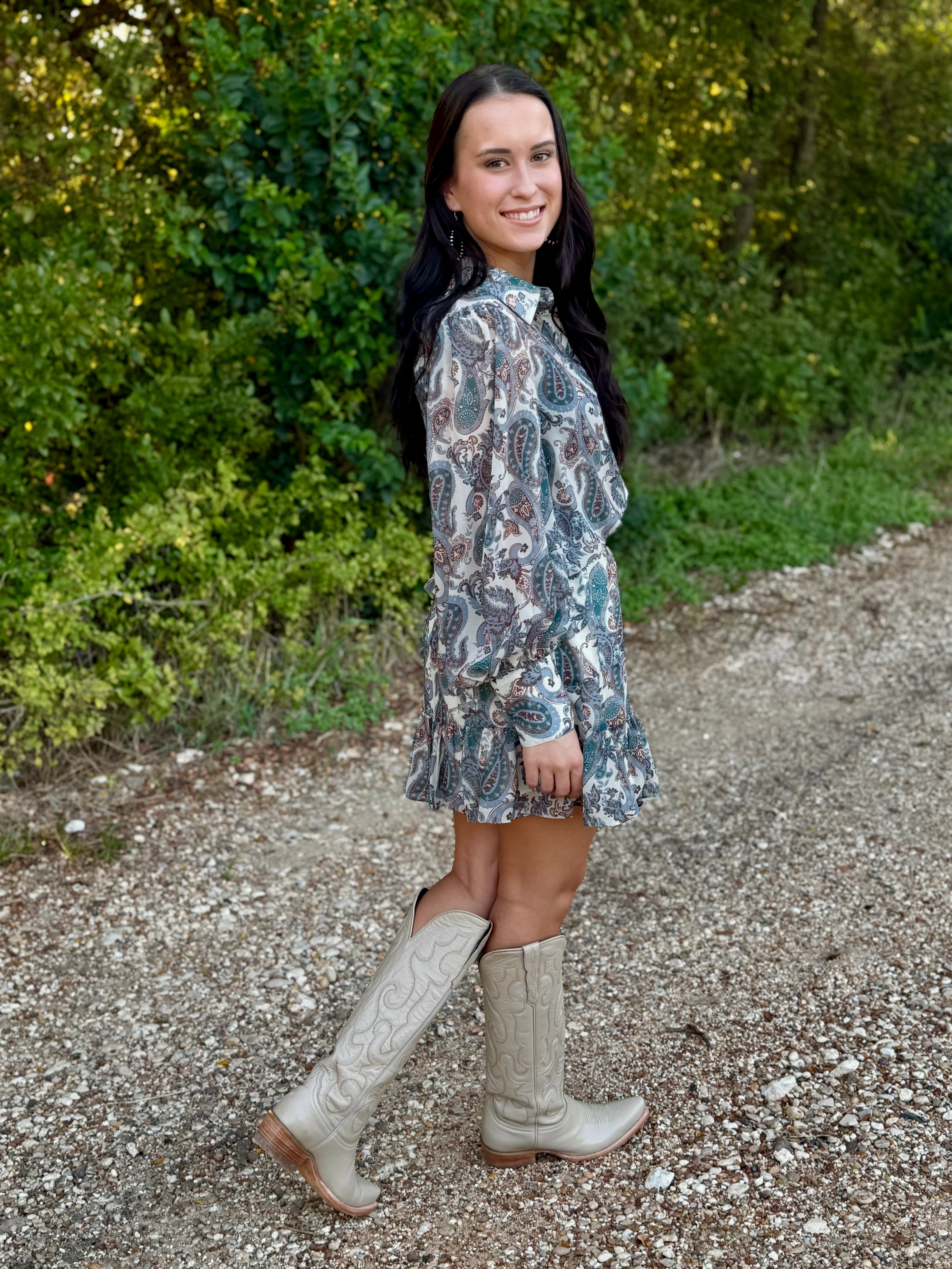 Paisley Skirt/ Top Set