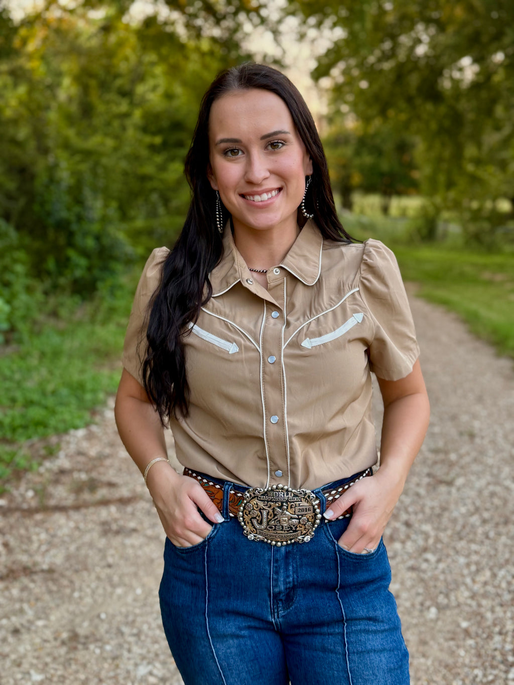 Desert Dust Pearl Snap