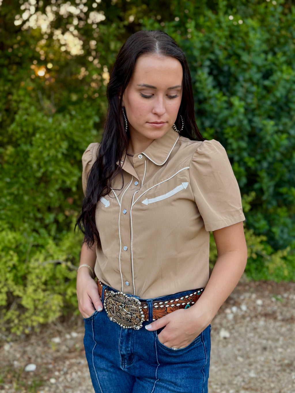 Desert Dust Pearl Snap