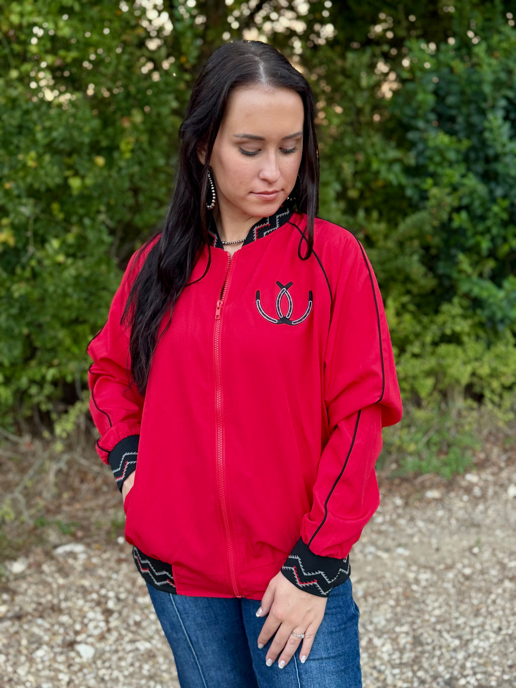 Red Bronc Bomber Jacket