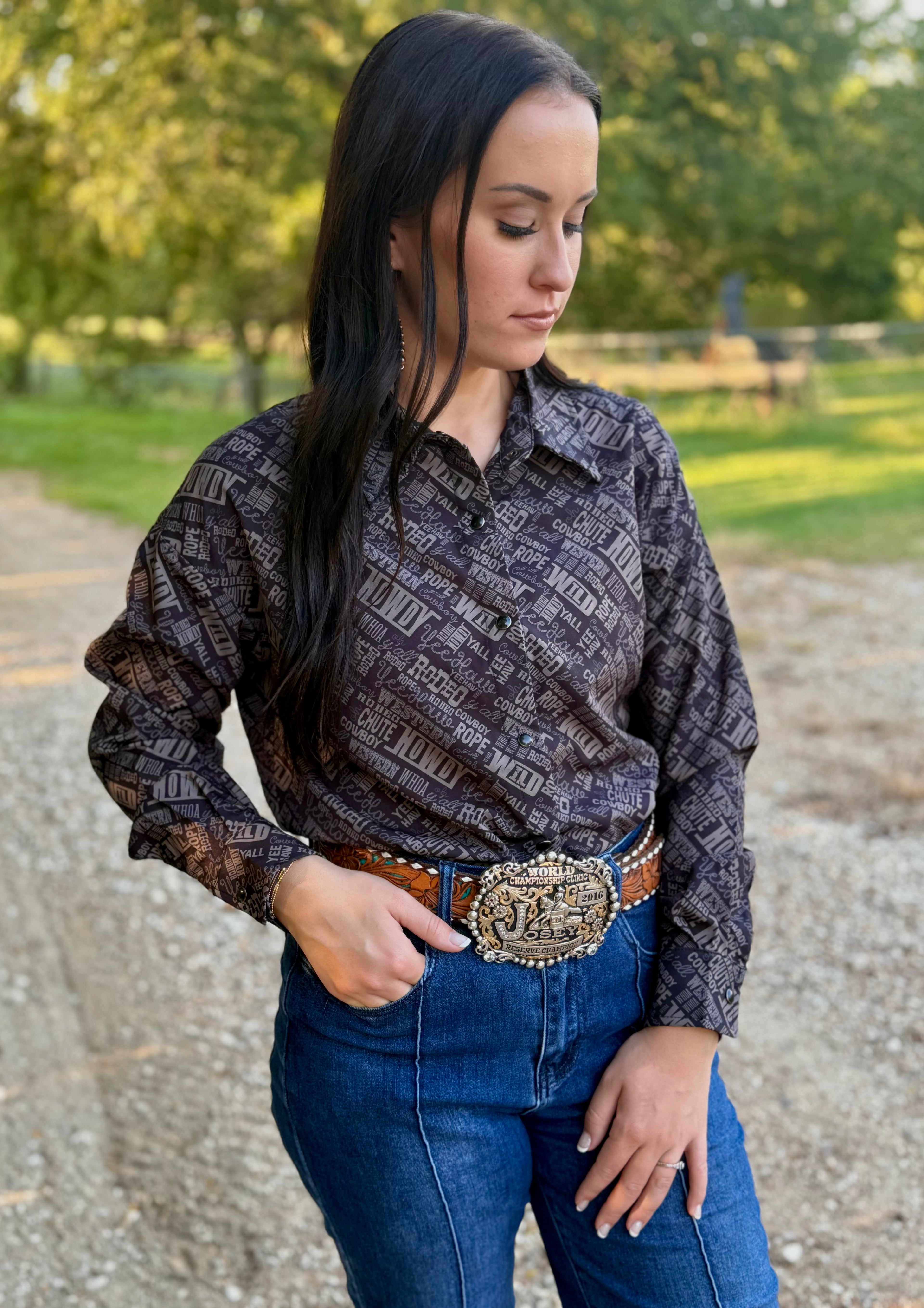 Howdy West Pearl Snap