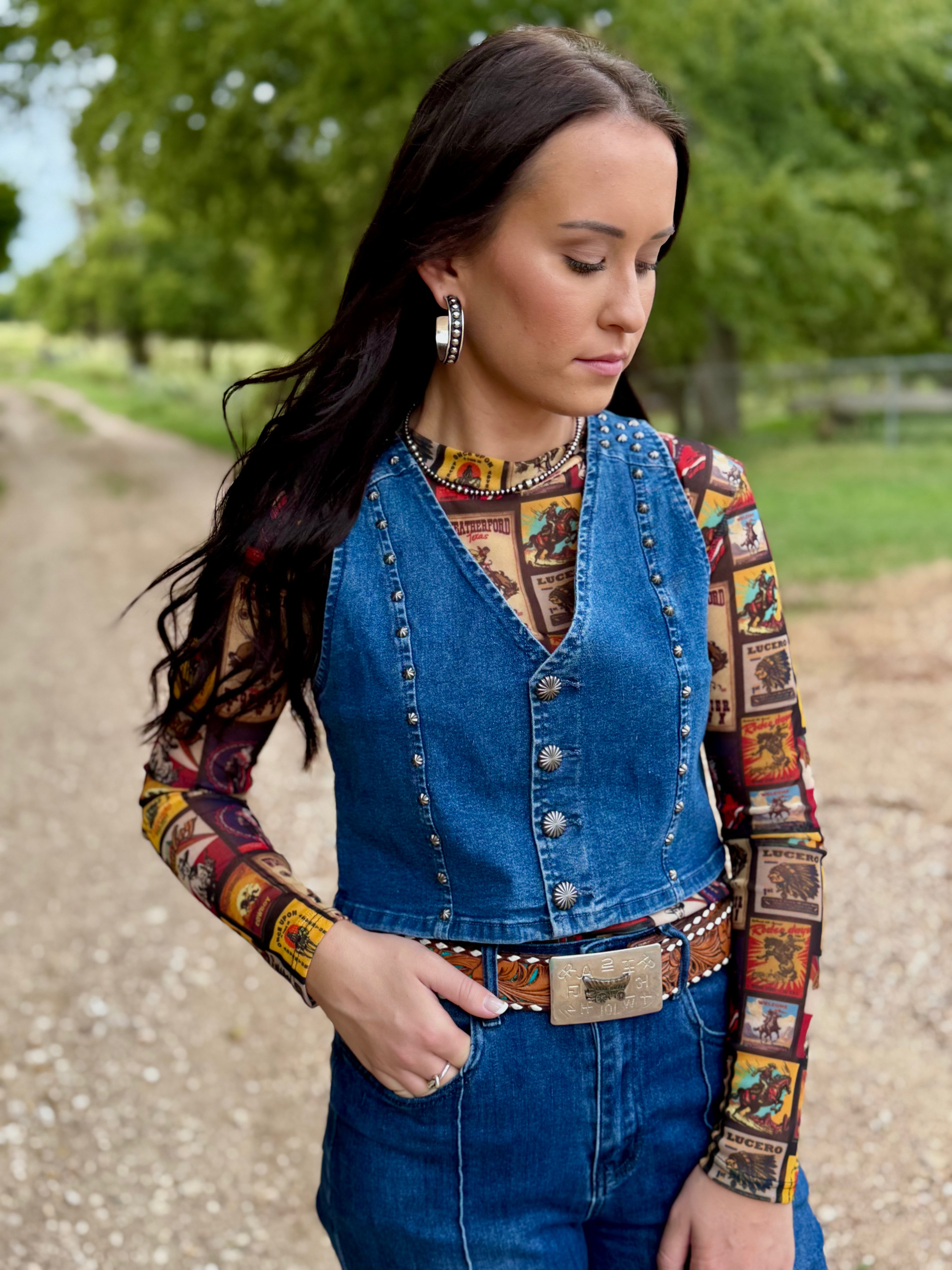 High Noon Denim Vest