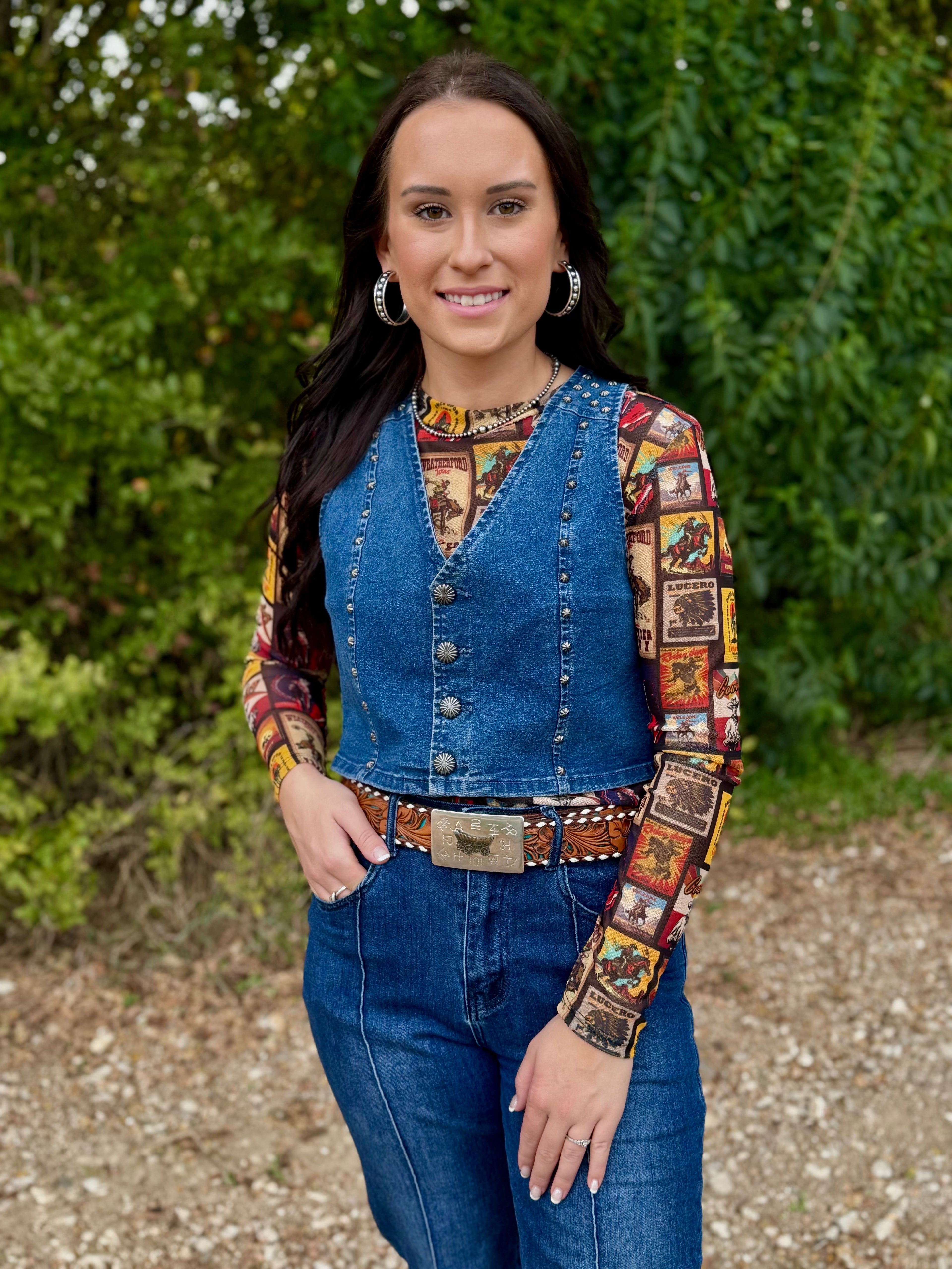 High Noon Denim Vest