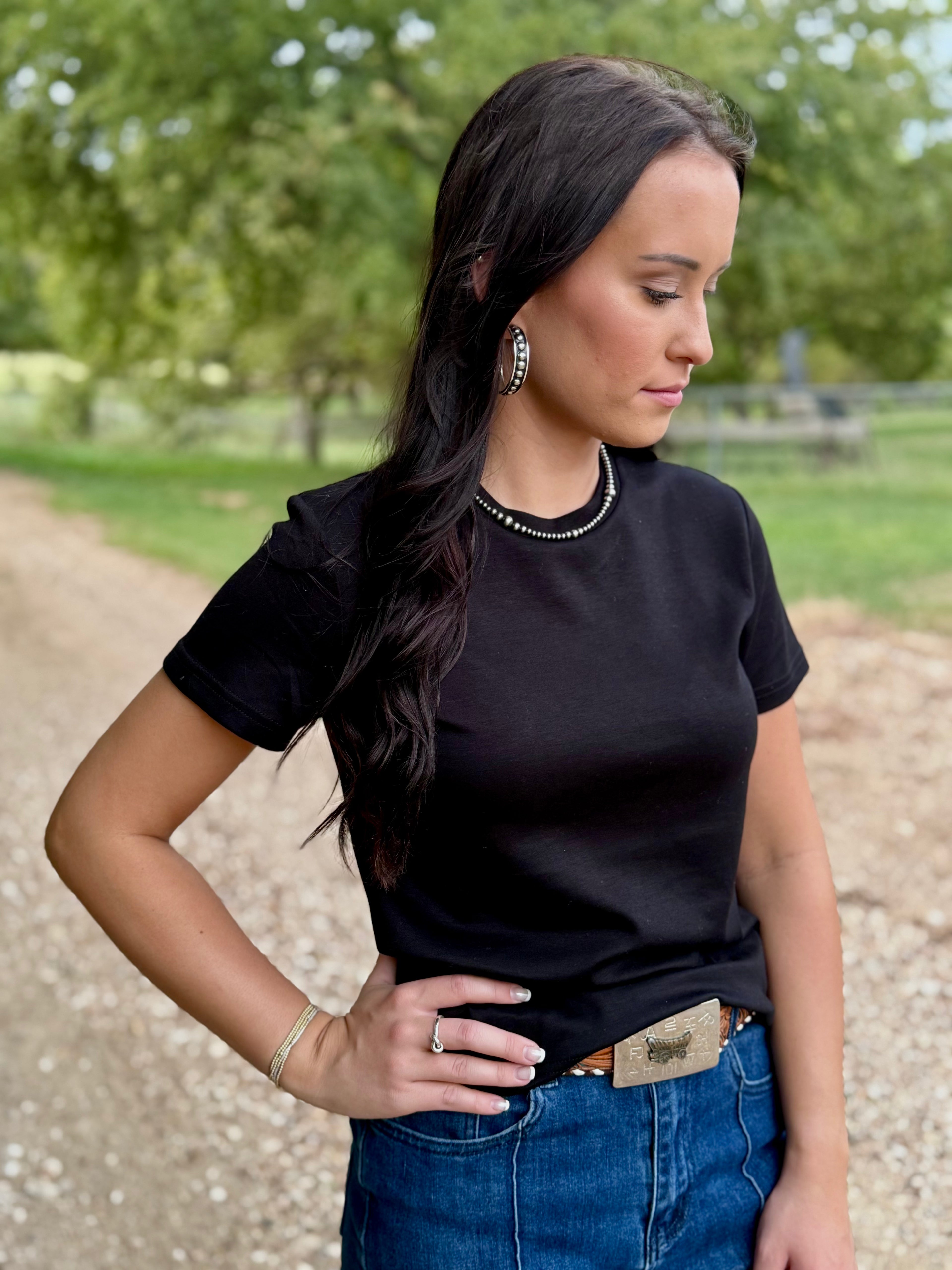 Black Stallion Snug Top